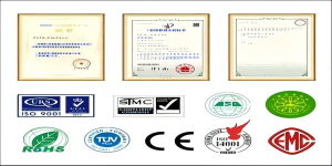 Honorary certificates